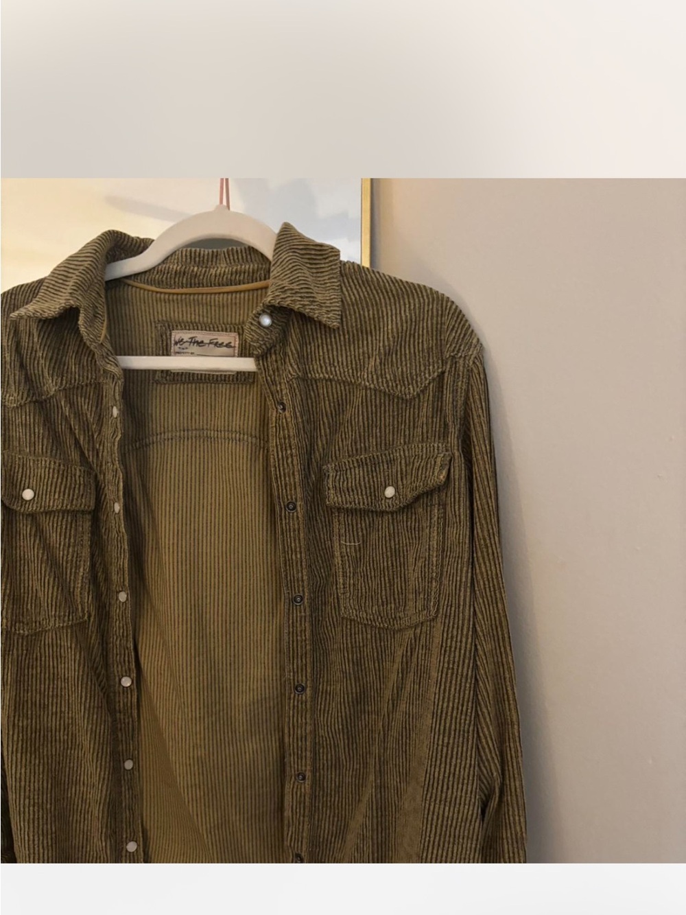 Free People Corduroy Button-Up / Jacket - Picture 2 of 3
